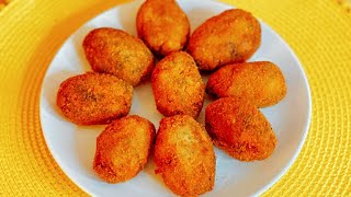 CROQUETAS DE PUCHERO  UnaChefenlaCocina [upl. by Domenico423]