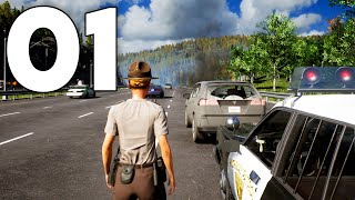 Police Simulator Highway Patrol  Part 1  The Beginning [upl. by Noxas457]