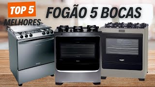 Melhor Fogão 5 Bocas  Os 5 Melhores Fogões 5 Bocas de 2024 [upl. by Ynalem996]