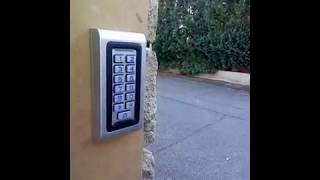 Installation digicode sur portail ou portillon [upl. by Anim208]