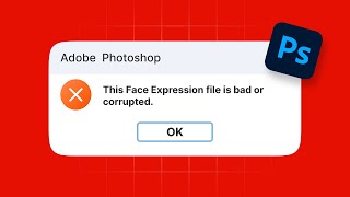 This Face Expression File is bad or corrupted  Fix Photoshop [upl. by Cordell]