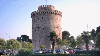 Λευκός Πύργος  White Tower  Thessaloniki Greece [upl. by Killen902]