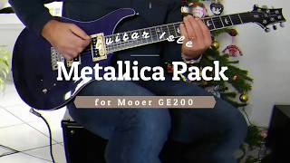 Metallica Mooer GE200  Metallica [upl. by Meggy649]