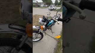 Suzuki tc125 cc 1975 walk around [upl. by Sirac]