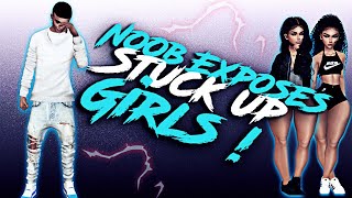 IMVU NOOB EXPOSES STUCK UP GIRLS IMVU NOOB TROLLINGTwitch Highlights [upl. by Season451]