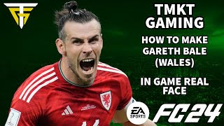 EA FC 24  How To Make Gareth Bale Wales  In Game Real Face [upl. by Wallis]