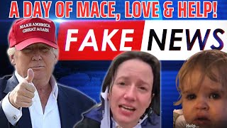 🚨 Jan 6 Love Day Elizabeth Got Maced—TRUMP’S FAKE NEWS shocking [upl. by Olympe]