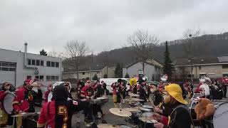 Büchelgrübler Zunzgä  Apero vor dr Sissacher Fasnacht 18022024 [upl. by Aelanej]