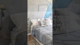 Gray bedroom GrayBedroom HomeDecor InteriorDesign CozySpaces [upl. by Nyllek]