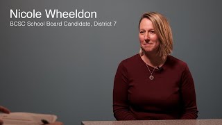 Interview with BCSC School Board Candidate Nicole Wheeldon [upl. by Straus393]