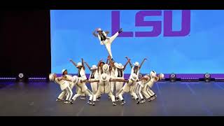 LSU Tiger Girls Dance Team 2024 HipHop Routine UDA College Dance Nationals [upl. by Onailil162]