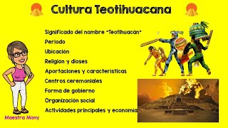 Cultura Teotihuacana [upl. by Aernda37]