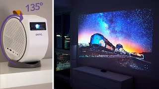 BenQ GV31 Review The BEST Portable Projector Use It Anywhere [upl. by Olney316]