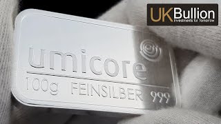 100g Umicore Silver Bar I Buy Now [upl. by Nasho]