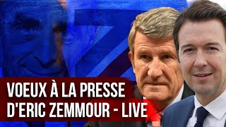 LIVE  Eric Zemmour avec Philippe de Villiers et Guillaume Peltier [upl. by Ferde]