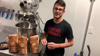 HOW TO  Recipe and Mix CAPUTO GLUTEN FREE FLOUR for Restaurant  Alessio Lacco [upl. by Aerdnak254]