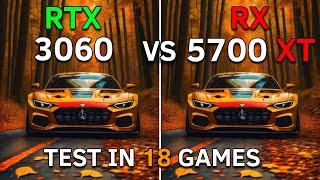 RX 5700 XT vs RTX 3060  Test In 18 Games at 1080p  2023 [upl. by Ppik]