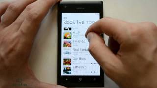 Обзор Windows Phone 75 интерфейс игры приложения [upl. by Broderic]