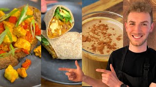 3 Quick Vegan Breakfasts for High Energy [upl. by Llenrap837]