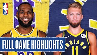 LAKERS at PACERS  FULL GAME HIGHLIGHTS  December 17 2019 [upl. by Malvino]