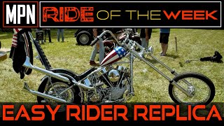 Easy Rider Captain America Replica 1951 HarleyDavidson Panhead [upl. by Gwyn951]