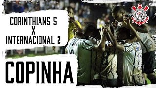 Copinha  Corinthians 5x2 InternacionalRS [upl. by Lucy]