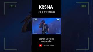 Dollar sign baby   KRNA live performance ✨ hiphop rapper freestylerap shorts concert like [upl. by Eelirrem423]