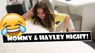 Mommy amp Hayley Night 😂 WK 3796  Bratayley [upl. by Annohsal]