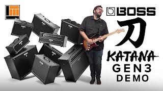 Did the BEST just get BETTER NEW BOSS Katana Gen 3 Full Band Demo [upl. by Avihs]