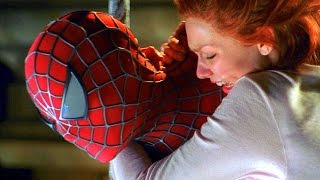 SpiderMan vs Green Goblin  Bridge Fight Scene  SpiderMan 2002 Movie CLIP HD [upl. by Suzanna]