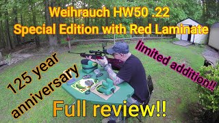 Weihrauch HW50 125year anniversary limited addition full review weihrauch weihrauchhw50 [upl. by Veradi]