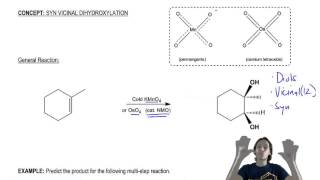 Syn Vicinal Dihydroxylation [upl. by Nyahs]