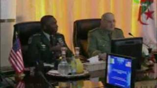 General William Ward of AFRICOM visits Algeria [upl. by Anasus]