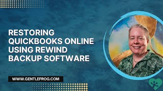 Restoring QuickBooks Online Using Rewind Backup Software [upl. by Liebowitz]