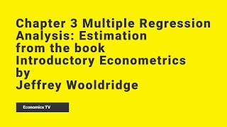 Chapter 3 Multiple Regression Analysis Introductory Econometrics Computer Exercise SolutionQ6Q9 [upl. by Yelsa36]