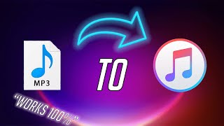 Import MP3 File to iTunes on PC Issue Fix [upl. by Amhser]