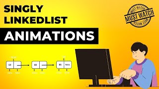 Singly Linked List Animations  Data Structure  Visual How [upl. by Adnaral496]