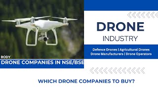 Drone Companies  Invest or Avoid [upl. by Ramon941]