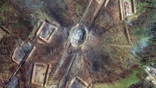 High resolution satellite images show the destroyed Russian ammunition depot in Toropets [upl. by Jacquet]