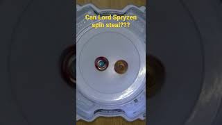 Beyblade test Can it spin steal Lord Spryzen [upl. by Gaudette249]