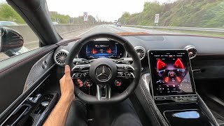 NEW 816 HP AMG GT63 Coupe V8 Hybrid POV DRIVE SOUND Exterior Interior Walkaround [upl. by Terle]