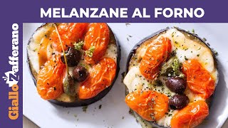 MELANZANE AL FORNO VELOCI [upl. by Adnamas821]