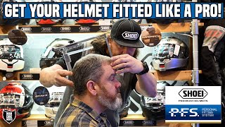 Shoei Personal Fitting System  Full Process Explained  Get the right fit [upl. by Ahseiyk]