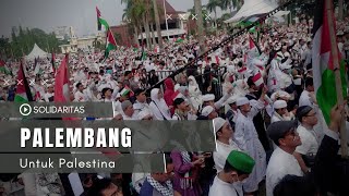 Solidaritas palembang Untuk Palestina mangdayat mangdayatpalembang palembangnian [upl. by Elburr]