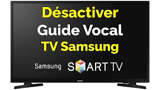 Comment désactiver le guide vocal TV Samsung [upl. by Bolton]