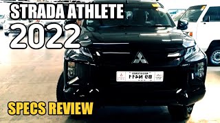 NEW MITSUBISHI STRADA ATHLETE BLACK SERIES 2022 REVIEW PRICE AND SEPCS [upl. by Samul]