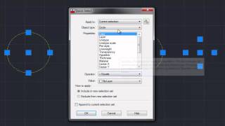 AutoCAD select by color [upl. by Ieluuk179]