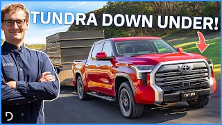 Unleashing The Power Of The 2024 Toyota Tundra Australias Ultimate First Drive  Drivecomau [upl. by Tullusus]