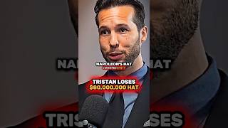 Tristan Got His 80000000 Hat Stolen success motivation money funny tristantate millionaire [upl. by Tirma]