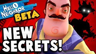 Hello Neighbor  THE SECRETS KEEP COMING Golden Apple Nightmare  Hello Neighbor Beta Update [upl. by Ytak]